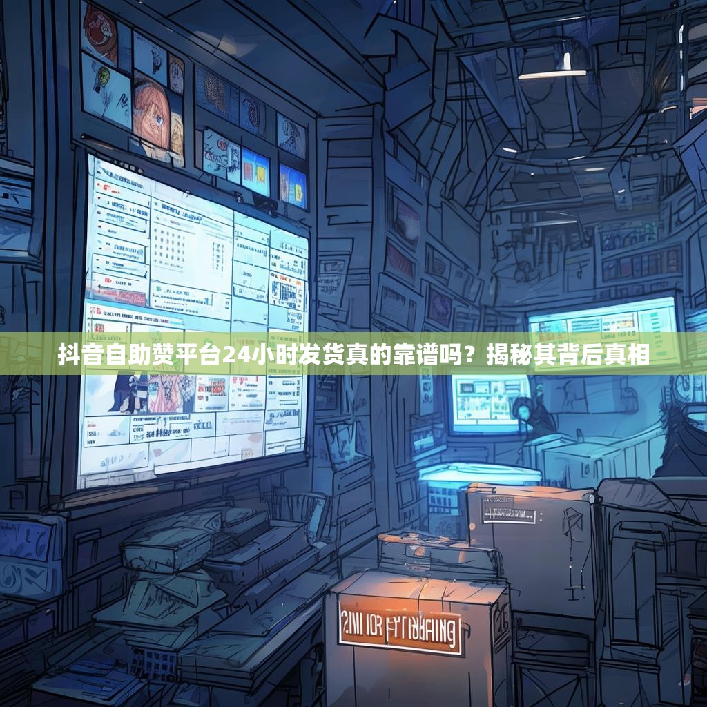 抖音自助赞平台24小时发货真的靠谱吗？揭秘其背后真相