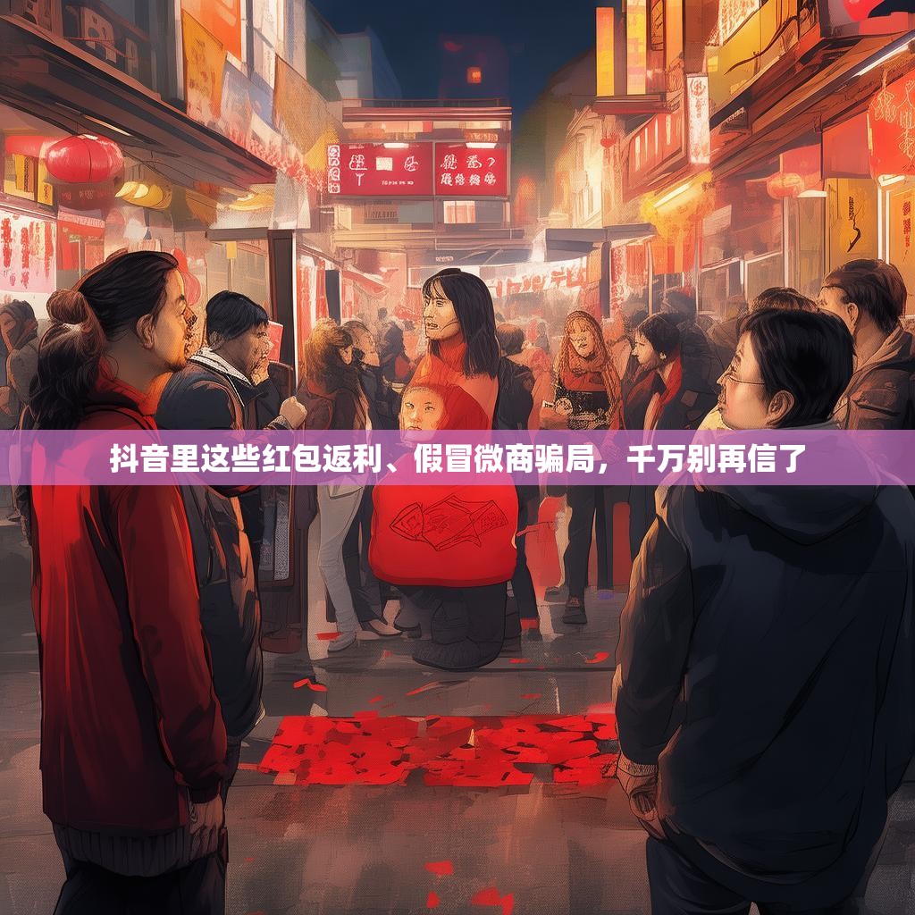 抖音里这些红包返利、假冒微商骗局，千万别再信了