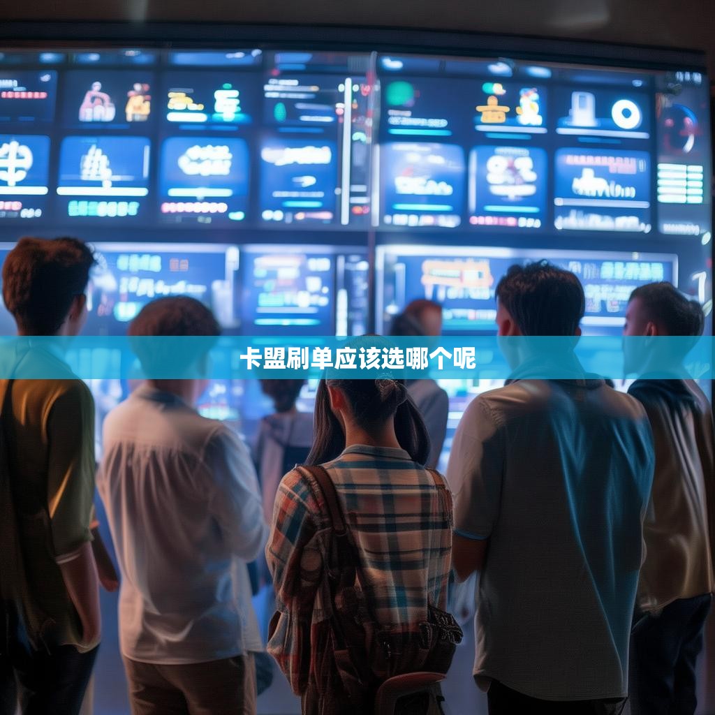 卡盟刷单应该选哪个呢