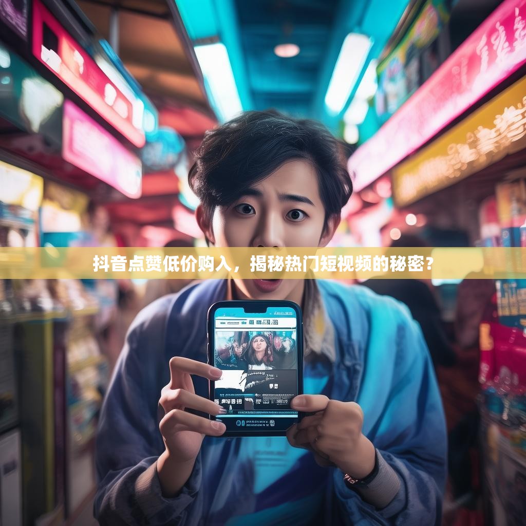 抖音点赞低价购入，揭秘热门短视频的秘密？