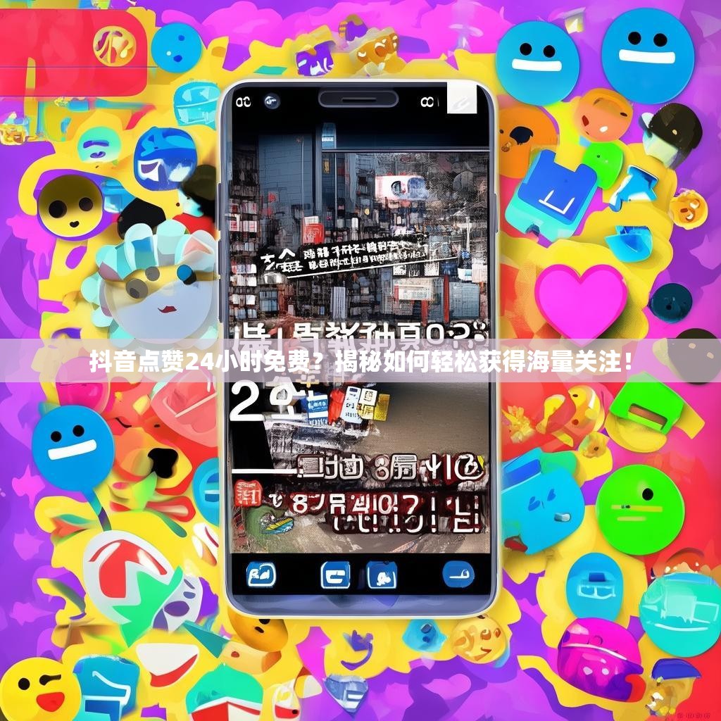 抖音点赞24小时免费？揭秘如何轻松获得海量关注！