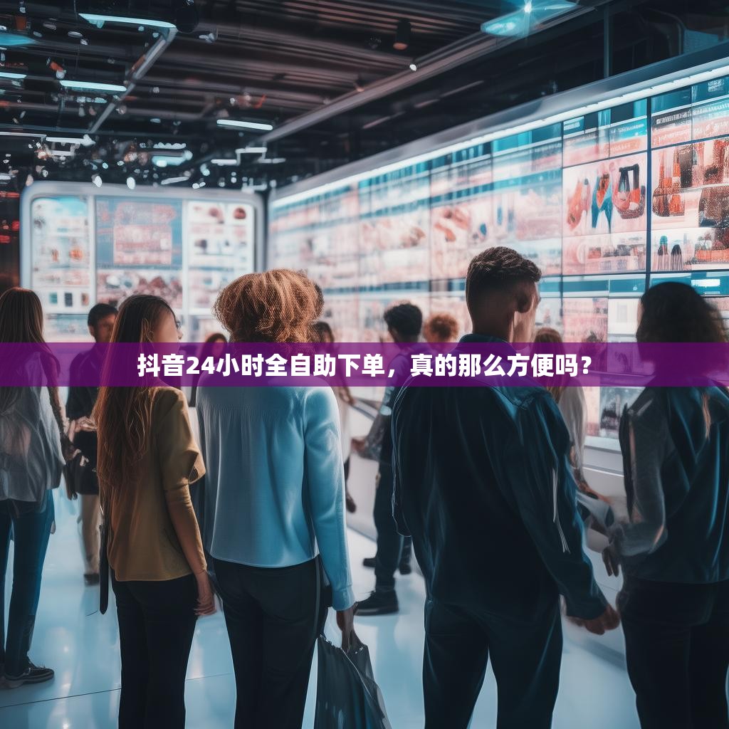 抖音24小时全自助下单，真的那么方便吗？