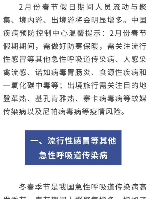 疫情_2026春节疫情提醒 流感新冠病毒呼吸道合胞病毒